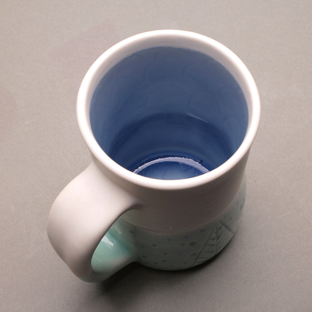 Handcrafted Ceramic Mug by Mike Hays: Artistry, Ergonomics, and Durability MUG #3