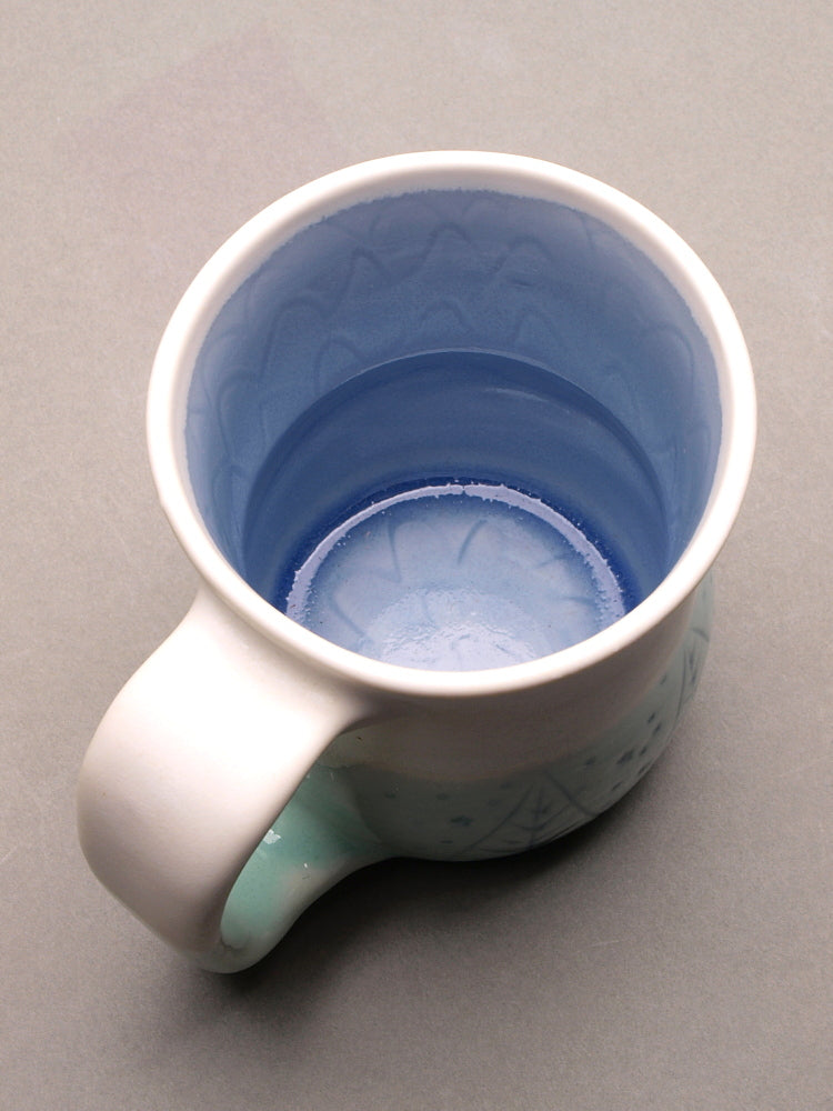 Handcrafted Ceramic Mug by Mike Hays: Artistry, Ergonomics, and Durability MUG #4