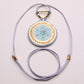 Elegant Snowflake Pendant Necklace with 24k Gold Luster - Winter Charm and Chic type #2 1.6" dia.